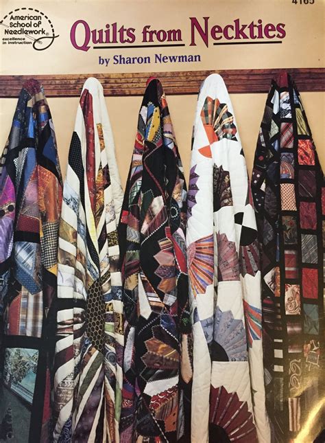 quilts from neckties american school of needlework 4165 Reader